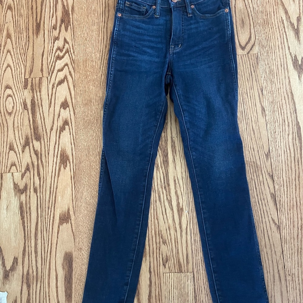 Madewell size 24 10 inch high rise skinny Jeans